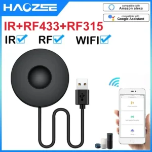 שלט חכם WiFi משולב IR + RF – Tuya