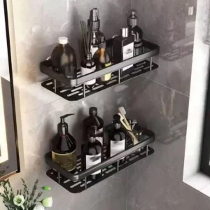 מדף אמבטיה ללא קדיחה