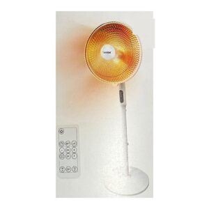 תנור מקרן חום מסתובב על רגל 500W/1000W כולל שלט – ARROW